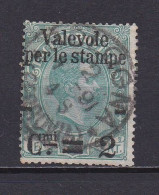 ITALIE 1890 COLIS-POSTAUX N°49 OBLITERE - Postal Parcels