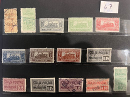 France Colis Postaux Neuf Et Oblitérés  Lot 47 1892/1918 Cote + 409 Euros - Other & Unclassified