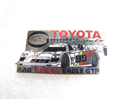 RARE  TOP  PIN'S  AAR TOYOTA  MOTORSPORT   EAGLE  GTP    Email Grand Feu  MFS - Toyota