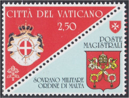 Vaticano 1475 2008 Convención Entre Malta Y Ciudad Del Vaticano MNH - Autres & Non Classés