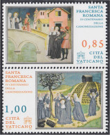 Vaticano 1493/94 2009 Santa Francesca Romana MNH - Sonstige & Ohne Zuordnung