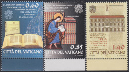 Vaticano 1495/97 2009 Aniversarios Y Eventos Del Vaticano MNH - Sonstige & Ohne Zuordnung