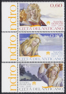 Vaticano 1516/18 2010 Obras Del Pintor Sandro Botticelli MNH - Autres & Non Classés