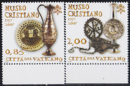 Vaticano 1431/32 2007 25 Aniversario Museo Cristiano MNH - Sonstige & Ohne Zuordnung