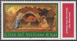 Vaticano 1282 2002 Navidad Pintura De Ambrosio De Baldese Lujo - Sonstige & Ohne Zuordnung