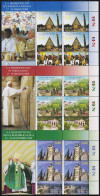 Vaticano 1540/42 2010 Minihojita Viajes De SS Benedicto XVI MNH - Sonstige & Ohne Zuordnung