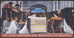 Vaticano HB 42 2013 750 Aniversario Del Milagro De Bolsena MNH - Autres & Non Classés