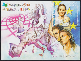 Vaticano HB 32 2007 50 Aniversario Del Tratado De Roma MNH - Other & Unclassified