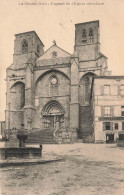 FRANCE - La Chaise Dieu - Façade De L'église Abbatiale - Vue Générale - Carte Postale Ancienne - La Chaise Dieu