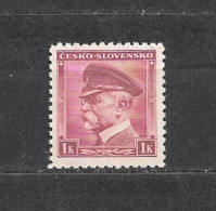 Czechoslovakia 1939 MNH ** Mi 406 (A1 B.u.M.) Sc 256 T.G.Masaryk CESKO - SLOVENSKO. Tschechoslowakei. C16 - Ungebraucht