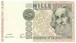 1000 LIRE MARCO POLO LETTERA E 18/01/1988 FDS - Otros & Sin Clasificación