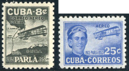 TRA1 Cuba A- 60/61 1952 Aviador Agustín Parlá MNH - Sonstige & Ohne Zuordnung