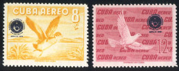 FL3/FAU2 Cuba A- 210/11 1960 Exposición Filatélica Nacional Pajáro Bird MNH - Sonstige & Ohne Zuordnung