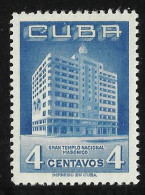 MI1/VAR2  Cuba 440 1956 Gran Templo Nacional Masonico MNH - Altri & Non Classificati