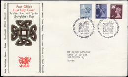 Gran Bretaña 846/54 (de La Serie) 1978 SPD FDC Serie Reina Isabel II Gales  So - Ohne Zuordnung