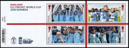 Gran Bretaña 4868/71 F4868 2019 Copa Mundial De Cricket Masculino Hoja MNH - Non Classés