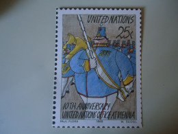 UNITED NATIONS POSTCARDS 1989  PAINTINGS UNPA WIEN - Emissioni Congiunte New York/Ginevra/Vienna