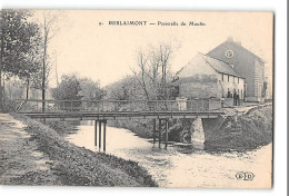 CPA 59 Berlaimont Passerelle Du Moulin - Berlaimont