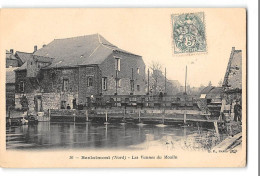 CPA 59 Berlaimont Les Vannes Du Moulin - Berlaimont