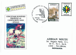 SC 14 - 1045 ROMANIA, Scout - Cover - 2000 - Briefe U. Dokumente