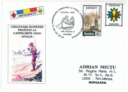 SC 14 - 1047 ROMANIA, Scout - Cover - 2000 - Cartas & Documentos