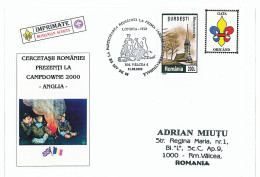 SC 14 - 1048 ROMANIA - Cover - 2000 - Cartas & Documentos