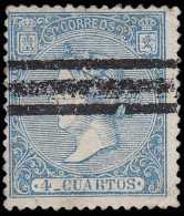 España Spain Barrados 81 1866 Isabel II - Other & Unclassified