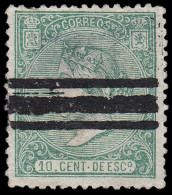España Spain Barrados 84 1866 Isabel II - Sonstige & Ohne Zuordnung