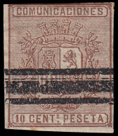 España Spain Barrados 153 1874 Alegoría Comunicaciones Sin Dentar - Andere & Zonder Classificatie