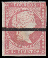 España Spain Barrados 48 1856-59 Isabel II - Andere & Zonder Classificatie