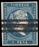 España Spain Barrados 49 1856-59 Isabel II - Andere & Zonder Classificatie
