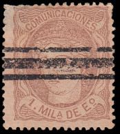 España Spain Barrados 102 1870 Alegoría Comunicaciones - Other & Unclassified