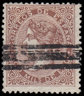 España Spain Barrados 99 1867-69 Isabel II - Other & Unclassified