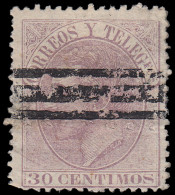 España Spain Barrados 211 1882 Alfonso XII - Autres & Non Classés