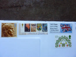 2024  4 Stamps Mint On A Letter - Unused Stamps