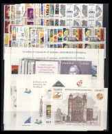 España Spain Año Completo Year Complete 1992 Bl.4 MNH - Full Years