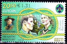Europa Cept - 2007 - Estland, Estonia - (Scouting) ** MNH - 2007