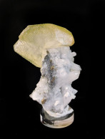 Calcite Miel Et Quartz Chine - Mineralien