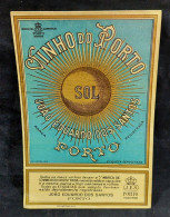 C7/1 -  Rótulo * Vinho  Do Porto * João Eduardo Dos Santos - Sol *  Portugal - Trinken