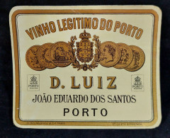 C7/1 -  Rótulo * Vinho  Legitimo Do Porto * João Eduardo Dos Santos *  Portugal - Drink