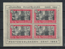 FEUILLET  JOURNEE PHILATELIQUE 1942  ** / MNH      à  4 ,80 - 1924-1960