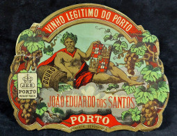 C7/1 -  Rótulo * Vinho  Legitimo Do Porto * João Eduardo Dos Santos *  Portugal - Boissons