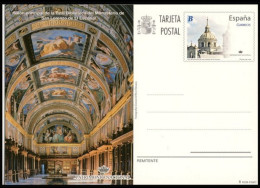 España Spain Entero Postal ( Tarjeta ) 182 2009 Patrimonio Biblioteca El Escor - Other & Unclassified