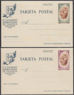 España Spain Entero Postal  88/89 CIF 1960 Mismo Número Barco Boat - Altri & Non Classificati