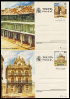 España Spain Entero Postal ( Tarjeta ) 141/42 1986 Turismo Ciudad Real Navarra - Other & Unclassified