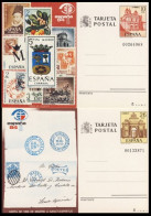 España Spain Entero Postal ( Tarjeta ) 135/36 1984 Exposición Mundial De Filat - Altri & Non Classificati