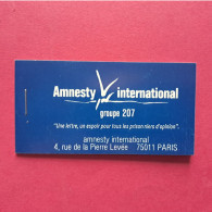 1991 - Carnet 3 Vignettes Adhésives Avec Le Timbre N°2728 30e Anniversaire D'Amnesty International Groupe 207 Neuf - Andere & Zonder Classificatie