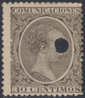 España Spain Telégrafos 222T 1889/99 MH - Fiscal-postal