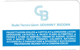 Calendarietto - GB - Studio Tcnico - Milano - Anno 1989 - Small : 1981-90