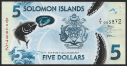 Solomon Islands 5 Dollar 2022 P38 (2) UNC - Isola Salomon